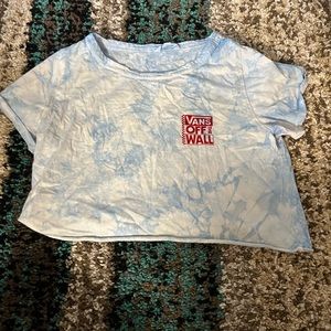 Vans cropped tee